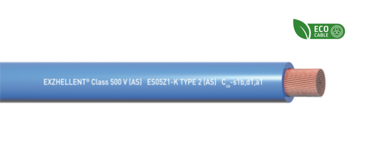 Exzhellent Class 500V | ES05Z1-K TYPE 2 (AS) |Cca-s1b,d1,a1