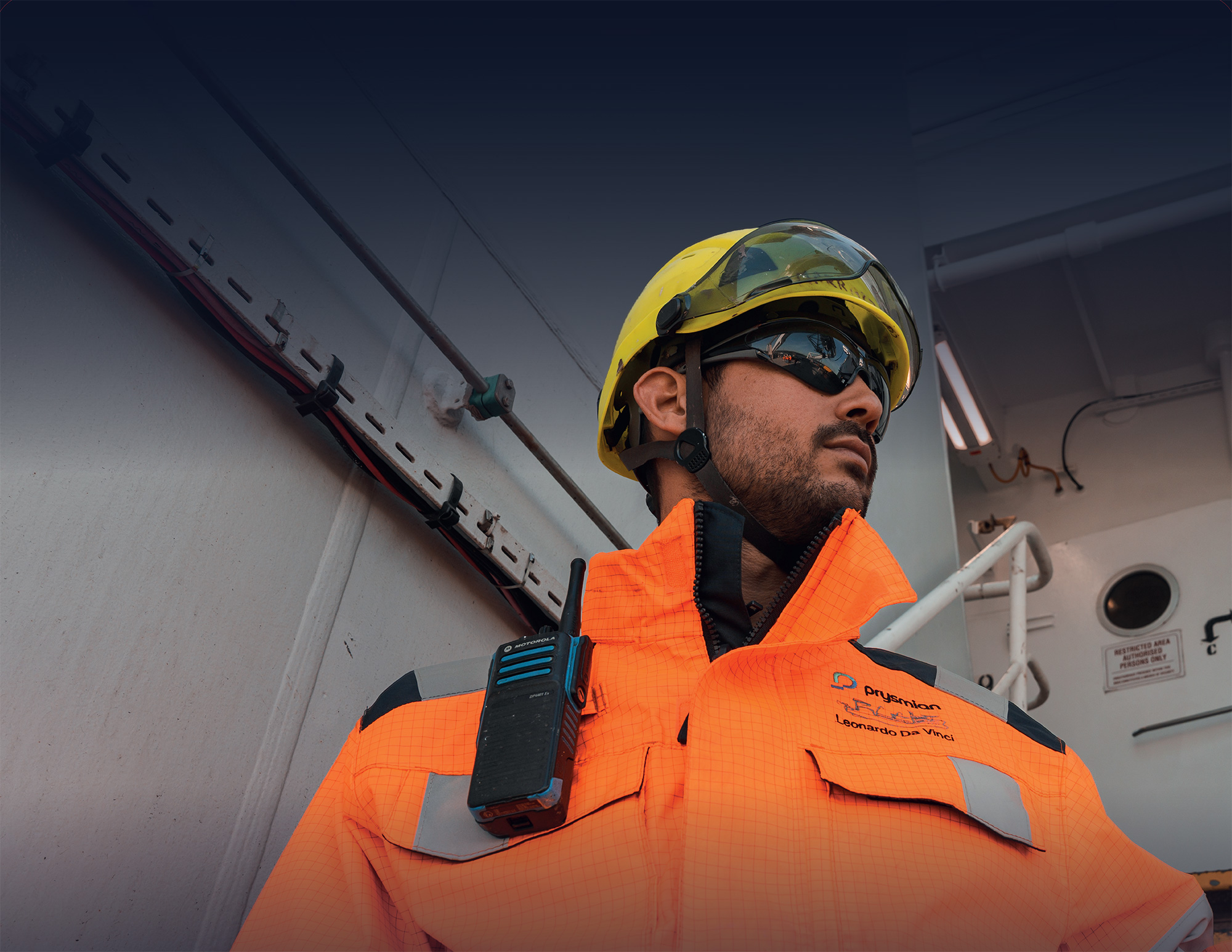 Persona de Prysmian que representa Innovation